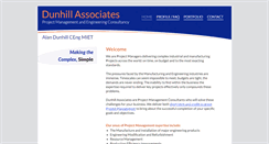 Desktop Screenshot of dunhillassociates.com